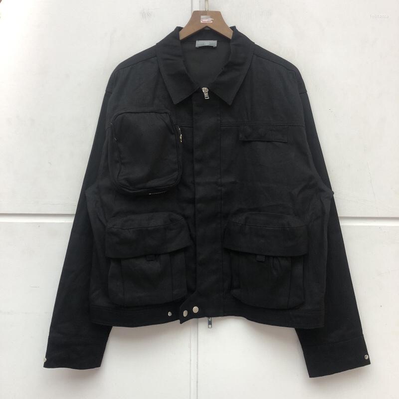 Men's Jackets Winter Women Coat Top Quality Multi-pocket Fashion Jacket Men Heavy Fabric Casual Denim, Black
Men's Jackets Winter Women Coat Top Quality Multi-pocket Fashion Jacket Men Heavy Fabric Casual Denim, Black