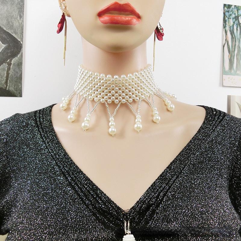 Choker Multilayer Simulated Pearl Necklaces Sexy Glamour Layered For Woman Girls 2023 Fashion Wedding Jewerly Gifts
Choker Multilayer Simulated Pearl Necklaces Sexy Glamour Layered For Woman Girls 2023 Fashion Wedding Jewerly Gifts