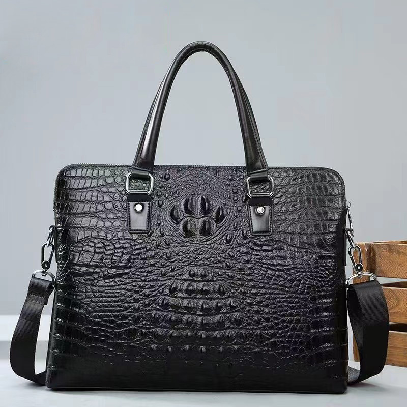 Briefcases Cow Leather Laptop Bags Alligator Genuine Mens Briefcase Brand Pattern Travel Messenger Computer Bag 230216, Black a
Briefcases Cow Leather Laptop Bags Alligator Genuine Mens Briefcase Brand Pattern Travel Messenger Computer Bag 230216, Black a