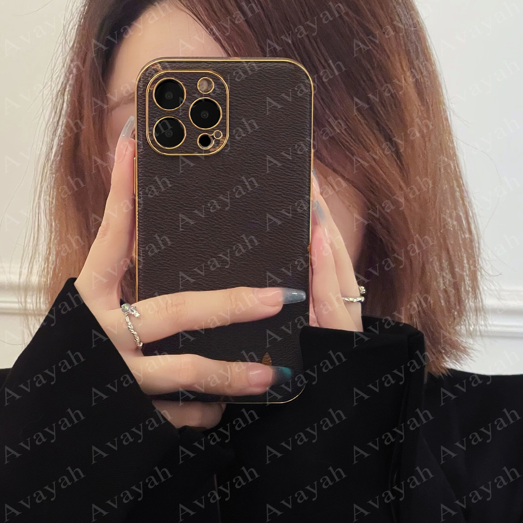 Top Trendy Soft TPU Leather Cell Phone Cases for iPhone 14 14pro 13 13pro 12 12pro 11 Pro Max X Xs XR Fashion Back Flower Letter Shell Shockproof Camera Protect Cover, #2 small brown flower
Top Trendy Soft TPU Leather Cell Phone Cases for iPhone 14 14pro 13 13pro 12 12pro 11 Pro Max X Xs XR Fashion Back Flower Letter Shell Shockproof Camera Protect Cover, #2 small brown flower