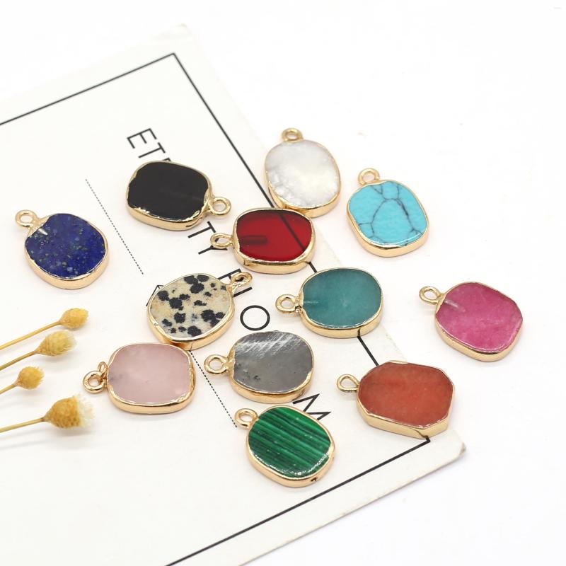 Charms Natural Stone Pendant Nearly Round Quartz Exquisite For Jewelry DIY Necklace Bracelet Earring Accessories Making 13x18mm
Charms Natural Stone Pendant Nearly Round Quartz Exquisite For Jewelry DIY Necklace Bracelet Earring Accessories Making 13x18mm