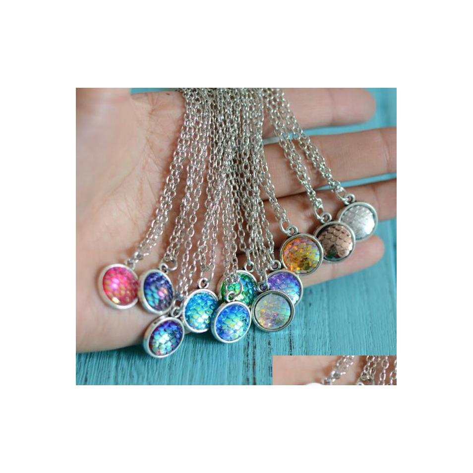 Pendant Necklaces Fashion Drusy Druzy 12Mm Mermaid Scale Stainless Steel Necklace Sier Plated Fish For Women Lady Jewelry Drop Deliv Dhsqv
Pendant Necklaces Fashion Drusy Druzy 12Mm Mermaid Scale Stainless Steel Necklace Sier Plated Fish For Women Lady Jewelry Drop Deliv Dhsqv