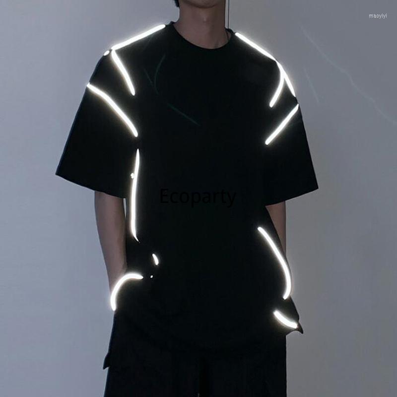 Men's T Shirts Summer 2023 Harajuku Reflective T-shirt Men Luminous Hip Hop Streetwear Loose Male Tees Cotton Fashion Tops 50, Black
Men's T Shirts Summer 2023 Harajuku Reflective T-shirt Men Luminous Hip Hop Streetwear Loose Male Tees Cotton Fashion Tops 50, Black