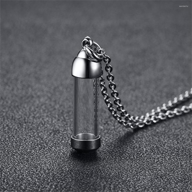 Pendant Necklaces 1PC Clear Glass Tube Urn Keepsake Wishing Bottle Stainless Steel Screw Cap Natural Stone Charm Lucky Necklace
Pendant Necklaces 1PC Clear Glass Tube Urn Keepsake Wishing Bottle Stainless Steel Screw Cap Natural Stone Charm Lucky Necklace