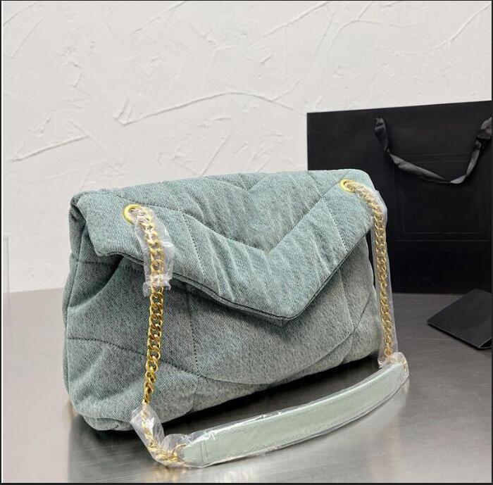 Puffer bag Denim Flap Bags Leather Crossbody Chain Shoulder Bag WOMAN Purse Wallet Luxurys Designers Handbag
Puffer bag Denim Flap Bags Leather Crossbody Chain Shoulder Bag WOMAN Purse Wallet Luxurys Designers Handbag