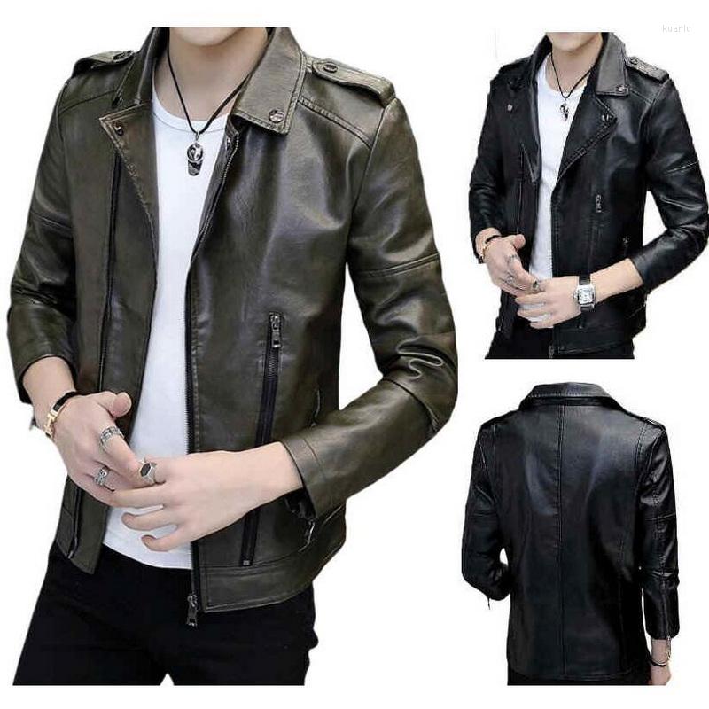 Men's Fur Men Leather Jacket Fashion Motorcycle Large Lapel PU Coat Slim Fit Youth Outwear, Thick green
Men's Fur Men Leather Jacket Fashion Motorcycle Large Lapel PU Coat Slim Fit Youth Outwear, Thick green