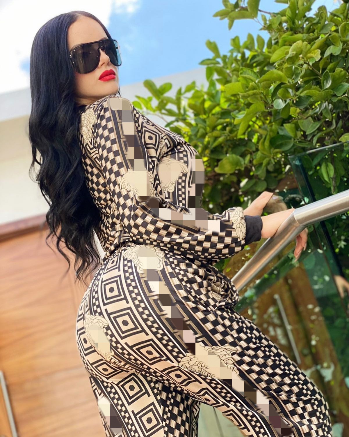 Jacket and Bottoms Two Piece Pants Outfits Women Casual Zipper Sweatshirt and Pant Set
