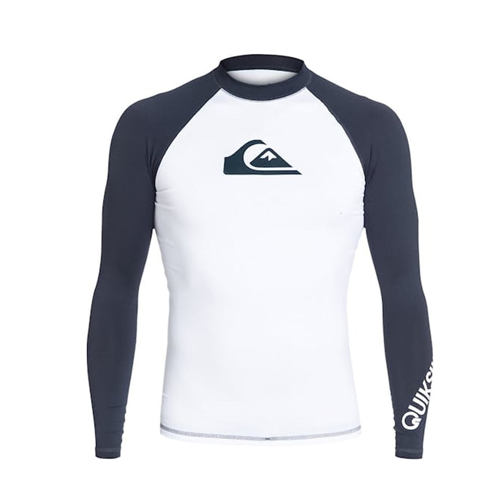 Men's Swimwear Swimming Tshirt Swimsuit Men UV Protection Beach Rash Guard Diving Rashguard Long Sleeve Surfing Surf 230217