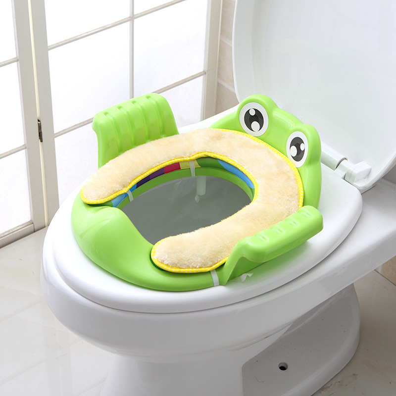 Seat Covers Baby Toilet Child Safety Seat With Armrest Girl Boy Trainer Comfortable Portable Multifunction Training Toilet Seat Cushion Car 230217