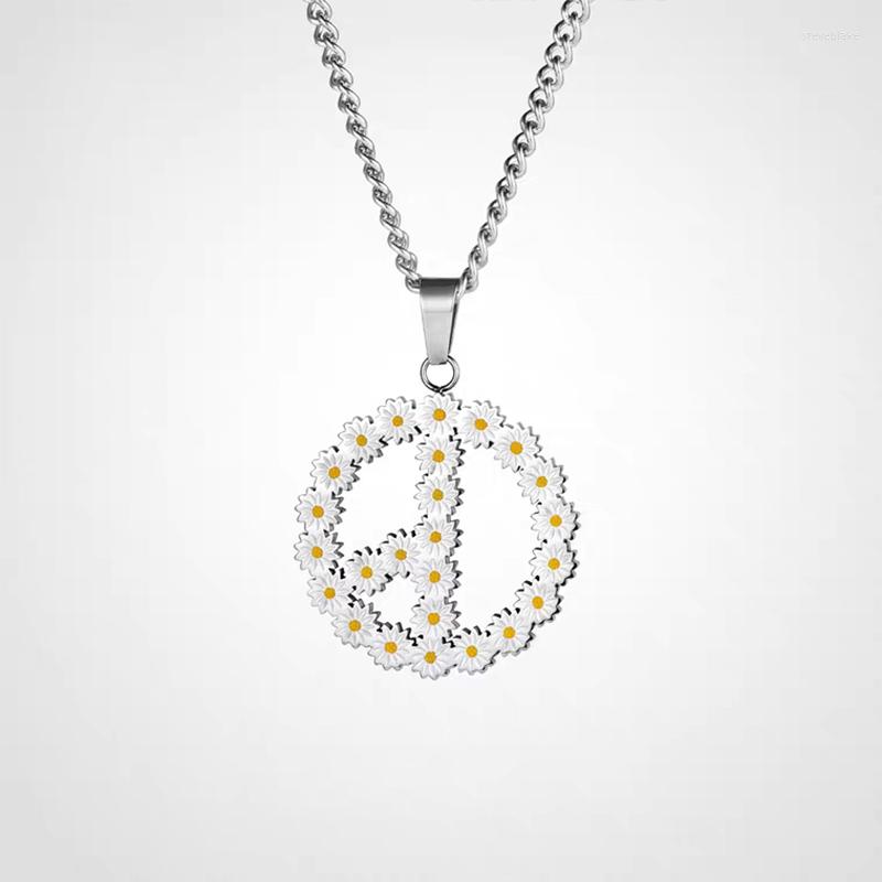 Pendant Necklaces Simple Daisy Necklace Enamel Flower Drop For Woman Man Bouquet Charm Collar Jewelry Gifts
Pendant Necklaces Simple Daisy Necklace Enamel Flower Drop For Woman Man Bouquet Charm Collar Jewelry Gifts
