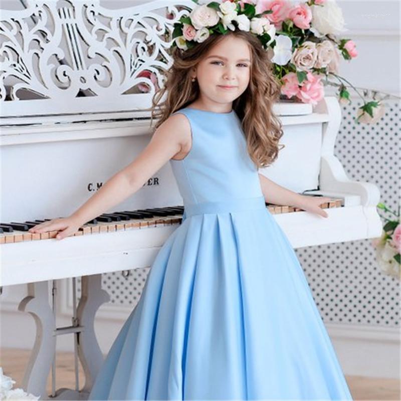 Girl Dresses Arrivals Elegant Flower Girls Tulle Ball Gowns Princess Party Wedding With Big Sash Special Pageant, White
Girl Dresses Arrivals Elegant Flower Girls Tulle Ball Gowns Princess Party Wedding With Big Sash Special Pageant, White