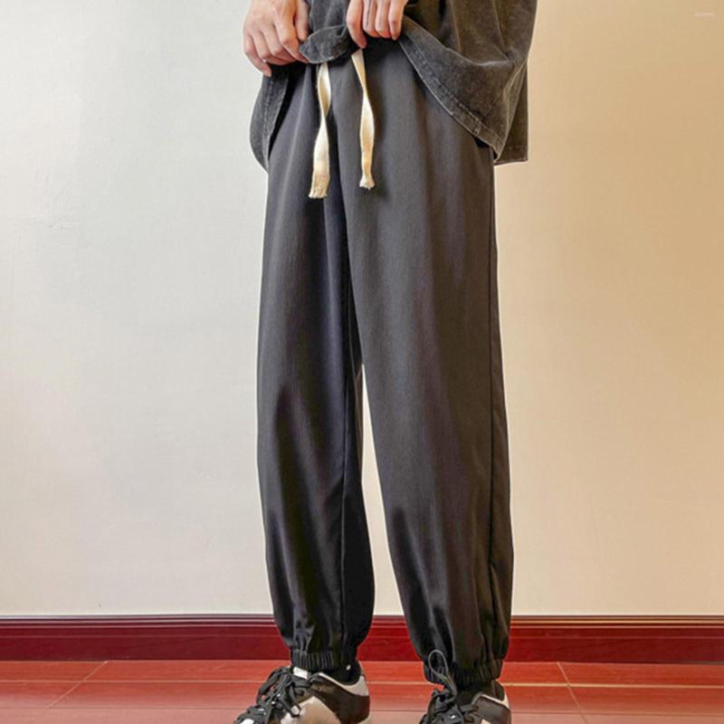 Men's Pants Men's Cotton And Linen Loose Straight Leg Nine Point Trend Thin Fall Feeling Wide In Summer, Black
Men's Pants Men's Cotton And Linen Loose Straight Leg Nine Point Trend Thin Fall Feeling Wide In Summer, Black