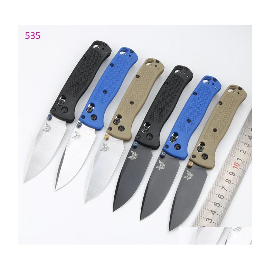 Camping Hunting Knives Benchmade Bugout 535 Folding Knife S30V Blade Nylon Fiber Glass Handle Outdoor Cam High Hardness Edc Tool Poc Dhi2H
Camping Hunting Knives Benchmade Bugout 535 Folding Knife S30V Blade Nylon Fiber Glass Handle Outdoor Cam High Hardness Edc Tool Poc Dhi2H