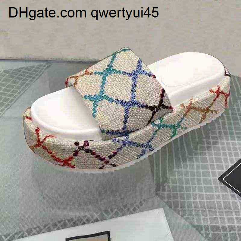 qwertyui45 Slippers Summer High Quality Brand Designer Thick Retro Embroidered Canvas Women's Plus Size Slippers Beach Outdoor Indoor Sandals Mules 021723H, Beige
qwertyui45 Slippers Summer High Quality Brand Designer Thick Retro Embroidered Canvas Women's Plus Size Slippers Beach Outdoor Indoor Sandals Mules 021723H, Beige