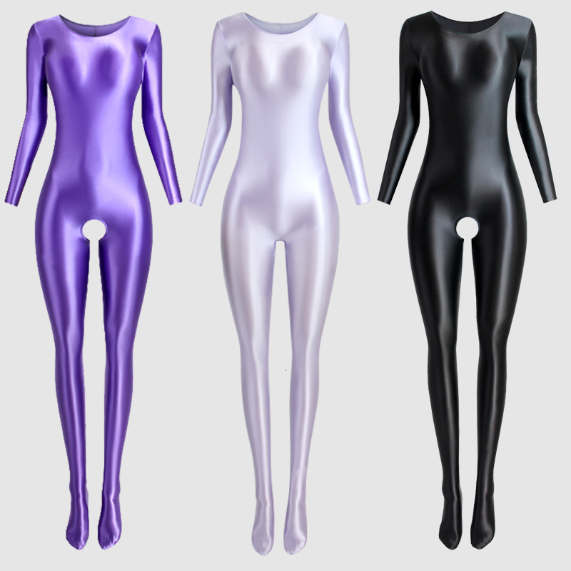 Women's Swimwear Sexy men Plus size Long sleeve Shapewear Pantyhose women Jumpsuit Silky Shiny Onepiece swimsuit Tights Oily Rompers Bodysuit 230217, Black
Women's Swimwear Sexy men Plus size Long sleeve Shapewear Pantyhose women Jumpsuit Silky Shiny Onepiece swimsuit Tights Oily Rompers Bodysuit 230217, Black