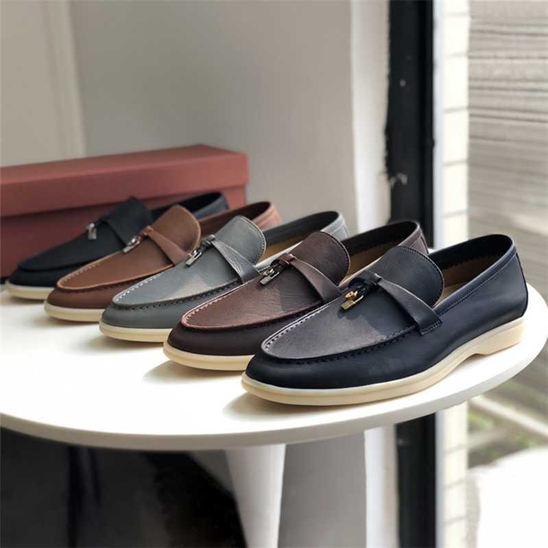 Italy Original Designer Shoes Rolopiana Cowhide pendant leisure loafers LP single-sole men's shoes, Black
Italy Original Designer Shoes Rolopiana Cowhide pendant leisure loafers LP single-sole men's shoes, Black