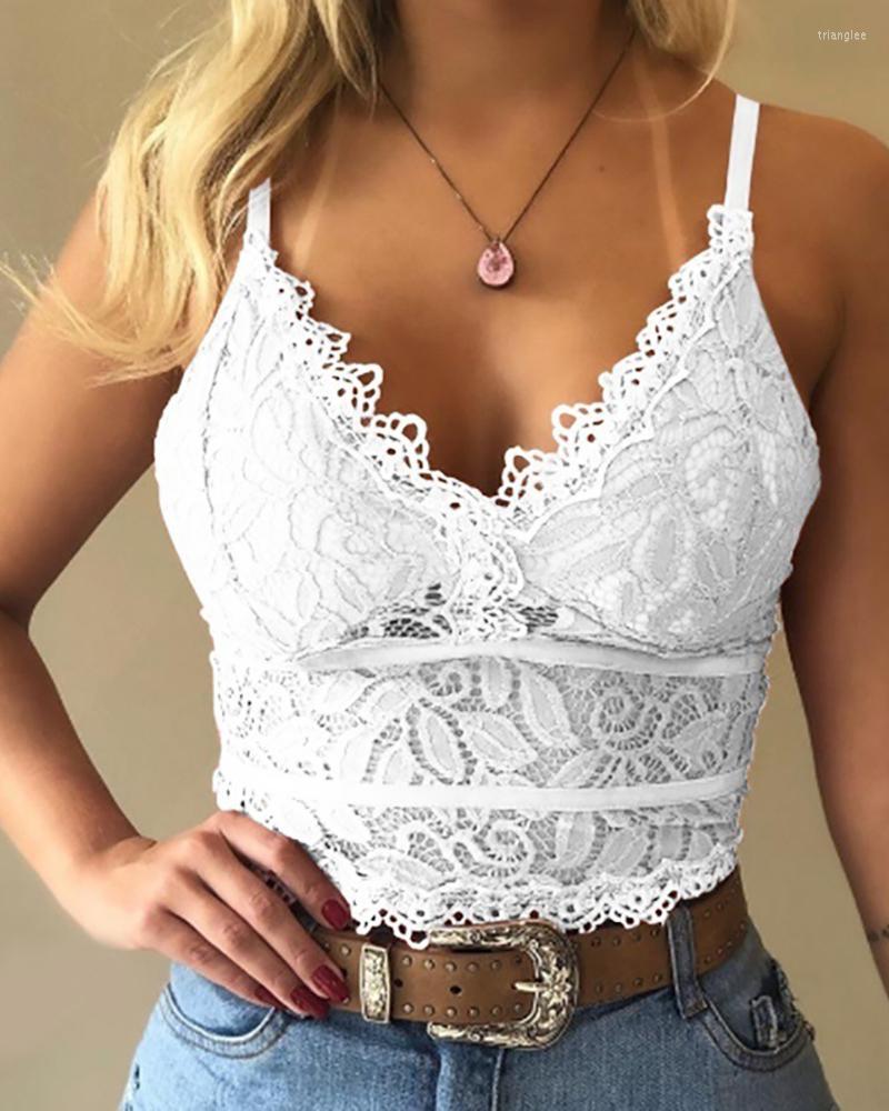 Women' Tanks Summer Women Sexy Oversize Lace Spaghetti Strap Top Femme Backless Solid Guipure V-Neck Skinny Tank Ladies Clothing 2023, White
Women' Tanks Summer Women Sexy Oversize Lace Spaghetti Strap Top Femme Backless Solid Guipure V-Neck Skinny Tank Ladies Clothing 2023, White