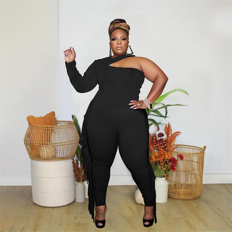 Tracksuits Plus Size 4xl 5xl Sexy Outfits For Woman Club Irregular Off Shoulder Top And Pants Bodycon Leggings Set Wholesale Drop, Black
Tracksuits Plus Size 4xl 5xl Sexy Outfits For Woman Club Irregular Off Shoulder Top And Pants Bodycon Leggings Set Wholesale Drop, Black