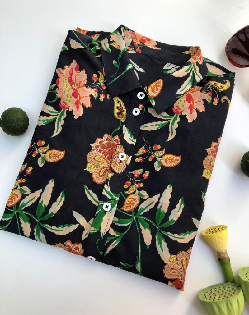Women' Blouses 7Evening Silk Cotton Ladies Floral Printing Shirt - Estest 2023 Long Sleeve Top, Picture shown
Women' Blouses 7Evening Silk Cotton Ladies Floral Printing Shirt - Estest 2023 Long Sleeve Top, Picture shown
