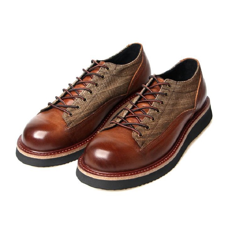Round Head Retro Shoes Tooling Big Head Casual Men's Shoes Head Layer Cowhide Hand-Rubbed Color Thick Soled Shoes For Men D2A16, Black
Round Head Retro Shoes Tooling Big Head Casual Men's Shoes Head Layer Cowhide Hand-Rubbed Color Thick Soled Shoes For Men D2A16, Black