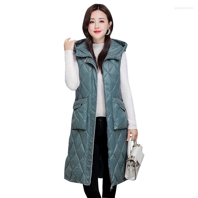 Women's Trench Coats 21 Winter Thicken Sleeveless Coat Women Korean Loose Hooded Waistcoat Ladies Cotton Padded Jacket Warm Long Female, White
Women's Trench Coats 21 Winter Thicken Sleeveless Coat Women Korean Loose Hooded Waistcoat Ladies Cotton Padded Jacket Warm Long Female, White