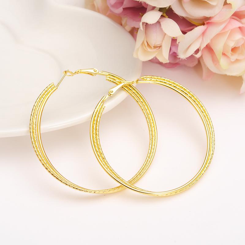 Hoop Earrings BangruiGold Color Afican Big Round Fashion Jewelry Wholesale 60mm Diameter Large Women Girls Gift
Hoop Earrings BangruiGold Color Afican Big Round Fashion Jewelry Wholesale 60mm Diameter Large Women Girls Gift
