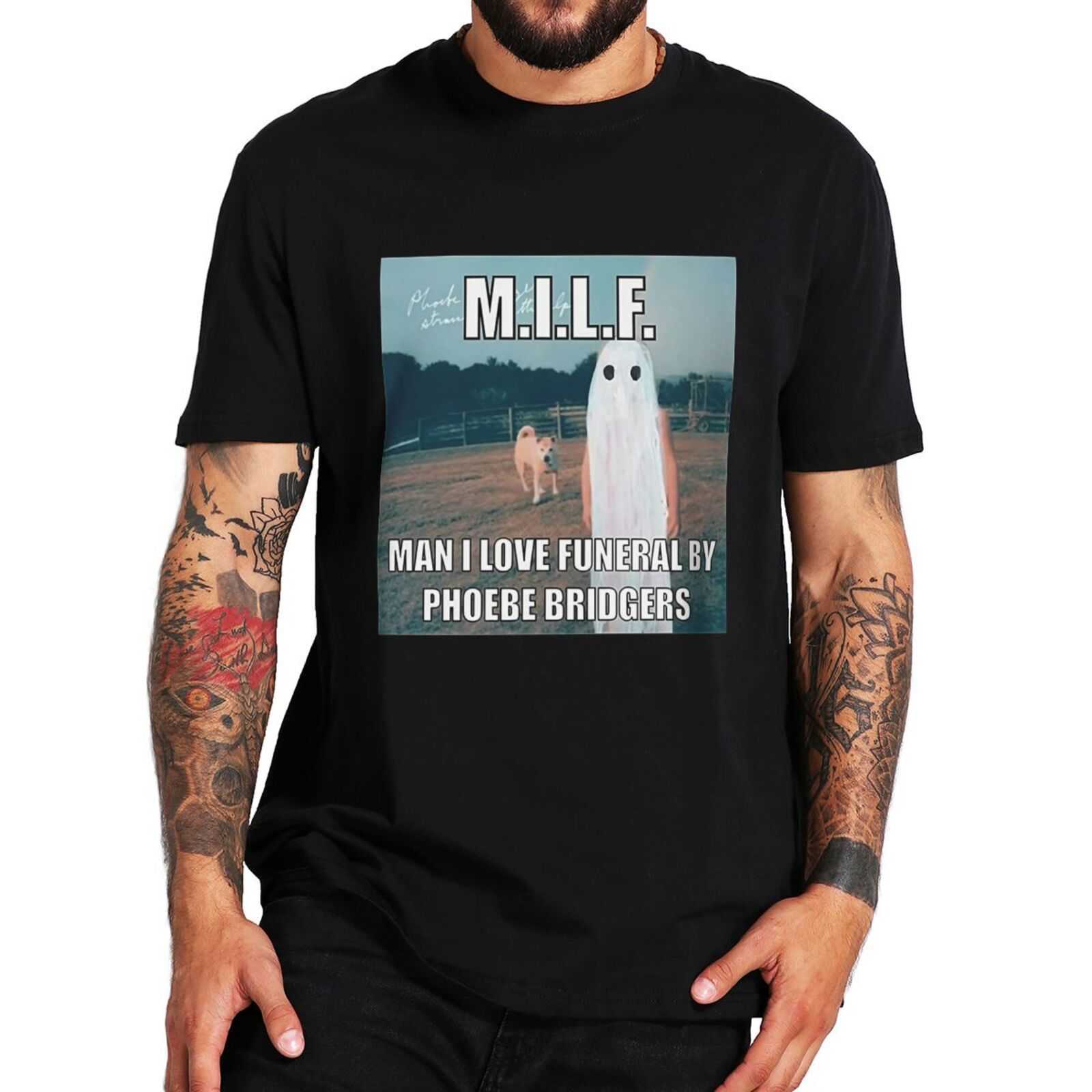 Men' T-Shirts Milf Man I Love Funeral By Phoebe Bridgers Tees Classic T-Shirt Funny Quote Unisex Tee 100% Cotton Summer Style Classic T-Shirt L230217, Purple
Men' T-Shirts Milf Man I Love Funeral By Phoebe Bridgers Tees Classic T-Shirt Funny Quote Unisex Tee 100% Cotton Summer Style Classic T-Shirt L230217, Purple