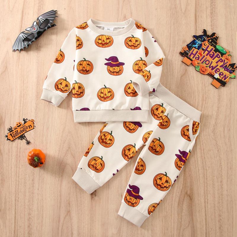 Clothing Sets FOCUSNORM 0-4Y Halloween Days 2pcs Baby Boys Girls Clothes Cartoon Pumpkin Long Sleeve Sweatshirt Tops Pant, Picture shown
Clothing Sets FOCUSNORM 0-4Y Halloween Days 2pcs Baby Boys Girls Clothes Cartoon Pumpkin Long Sleeve Sweatshirt Tops Pant, Picture shown