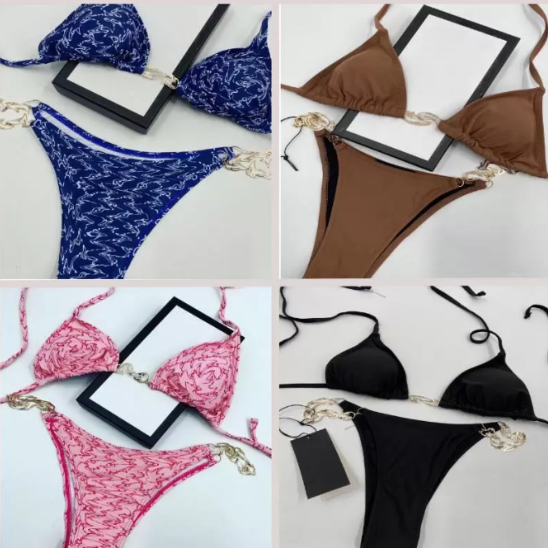 Fashion Bikini designer swim Women Swimsuits bikini set Multicolors Summer Time Beach Bathing suits Wind Swimwear, Black
Fashion Bikini designer swim Women Swimsuits bikini set Multicolors Summer Time Beach Bathing suits Wind Swimwear, Black