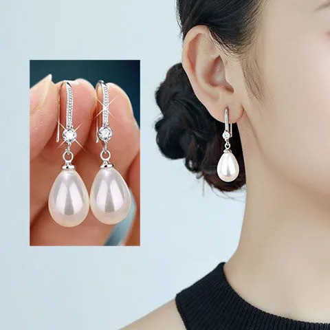 Charm Stud Pearl Earrings 2023 New Tidal Drop Feminine Elegant Feeling Net Red Round Face Versatile Sterling Silver Wind Earhook
Charm Stud Pearl Earrings 2023 New Tidal Drop Feminine Elegant Feeling Net Red Round Face Versatile Sterling Silver Wind Earhook