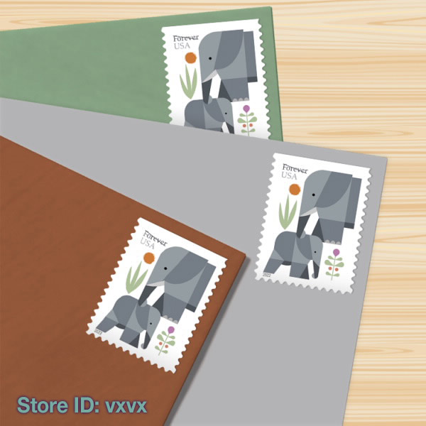 Cartoon Elephant Design Booklet of 20 US 100 count Stamps First Class Mail Supply Office School, Us stamps
Cartoon Elephant Design Booklet of 20 US 100 count Stamps First Class Mail Supply Office School, Us stamps
