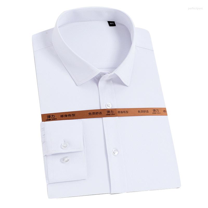 Men's Casual Shirts Pure Color Square Collar Pocket White Shirt Elastic Longsleeve For Men Slim Fit 95% Polyester 5% Spandex, Black 218-18
Men's Casual Shirts Pure Color Square Collar Pocket White Shirt Elastic Longsleeve For Men Slim Fit 95% Polyester 5% Spandex, Black 218-18