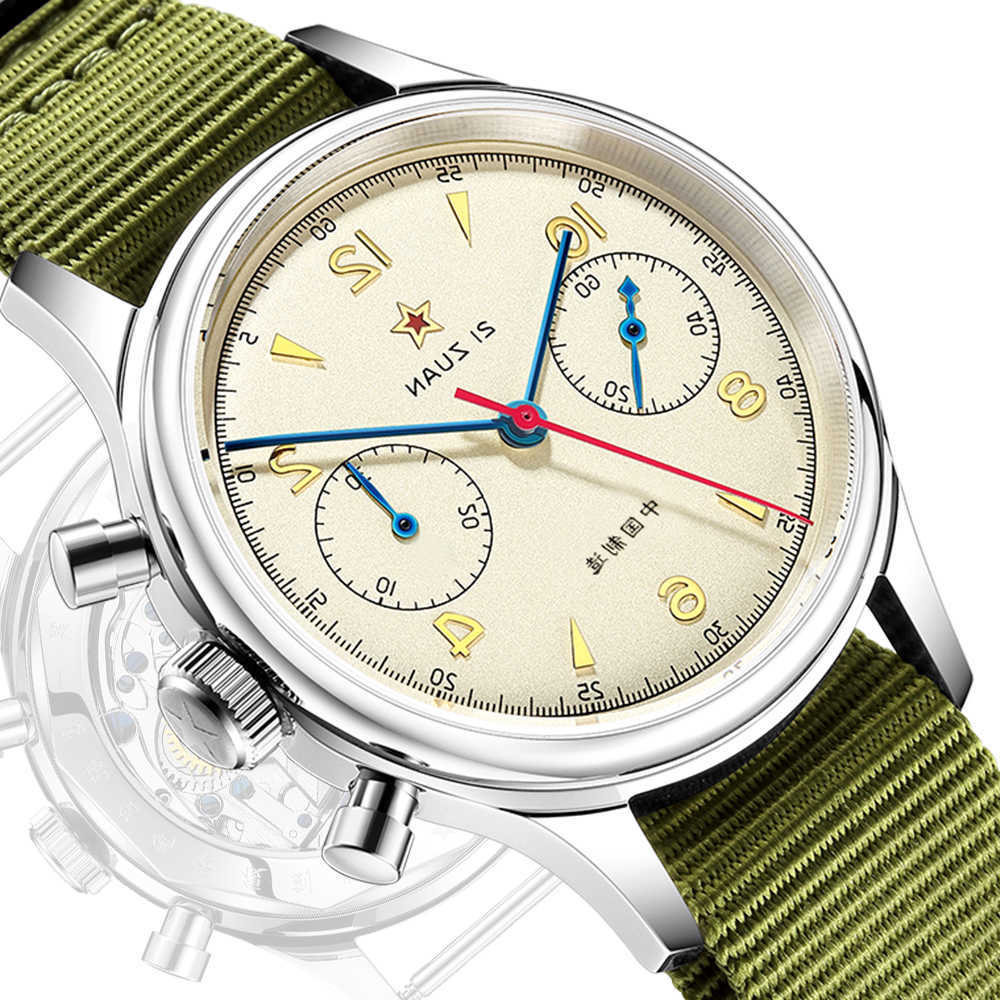 Wrist watch Fashion S1963 Men Chronograph Watches Sapphire Quartz movement Military Pilot Mens Gooseneck Watch 42mm
Wrist watch Fashion S1963 Men Chronograph Watches Sapphire Quartz movement Military Pilot Mens Gooseneck Watch 42mm