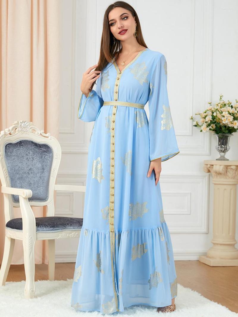 

Ethnic Clothing Eid Abaya Dubai Jilbab Kaftan Dress Islam Muslim's Dresses Abayas For Women Caftan Marocain Turkey Robe Femme Musulmane