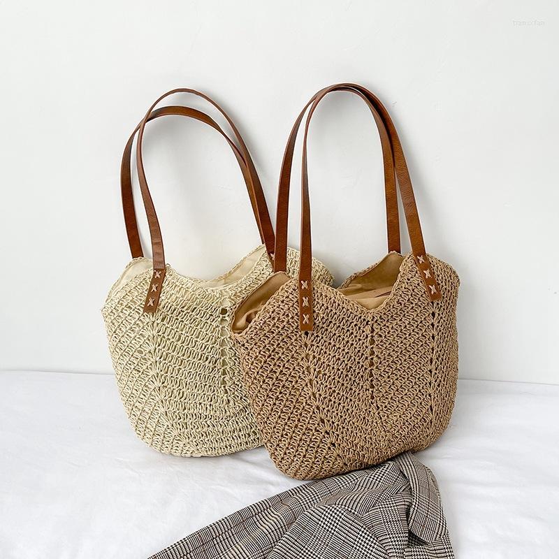 Evening Bags 2023 Ladies Handbags Summer Fashion Straw Vacation Beach Shoulder Hollow Woven, Beige
Evening Bags 2023 Ladies Handbags Summer Fashion Straw Vacation Beach Shoulder Hollow Woven, Beige