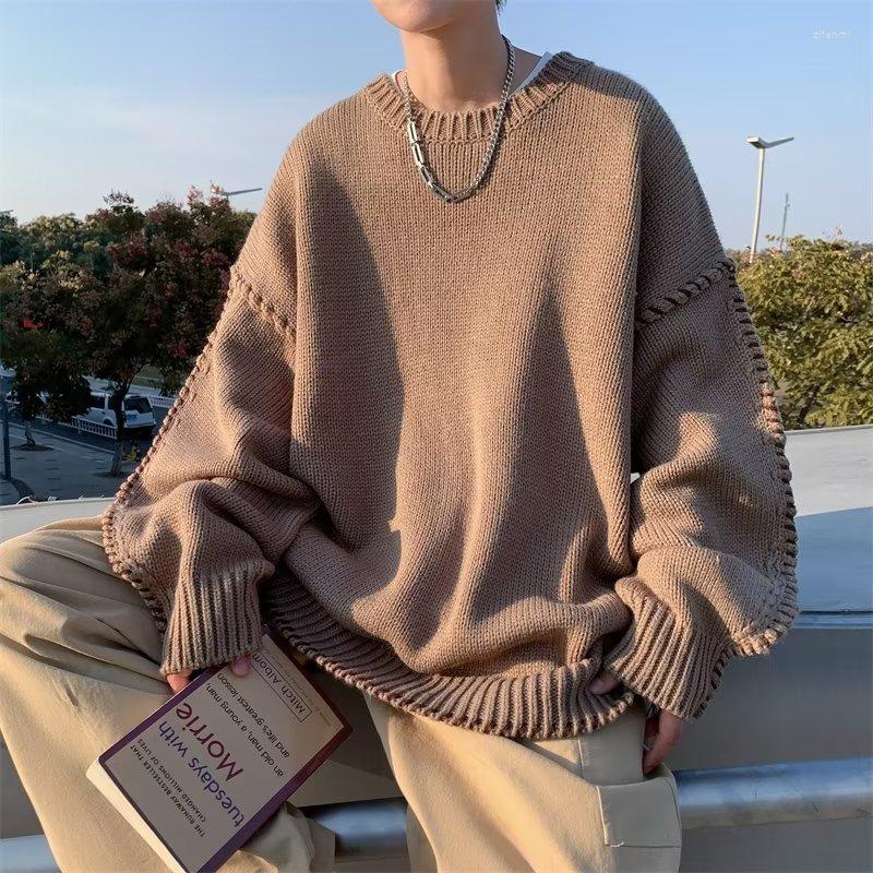Men's Sweaters Autumn And Winter Men's Versatile Fashion Solid Round Neck Pullover Literature Sweater Retro Lazy Style Knitted Undercoat, Beige
Men's Sweaters Autumn And Winter Men's Versatile Fashion Solid Round Neck Pullover Literature Sweater Retro Lazy Style Knitted Undercoat, Beige
