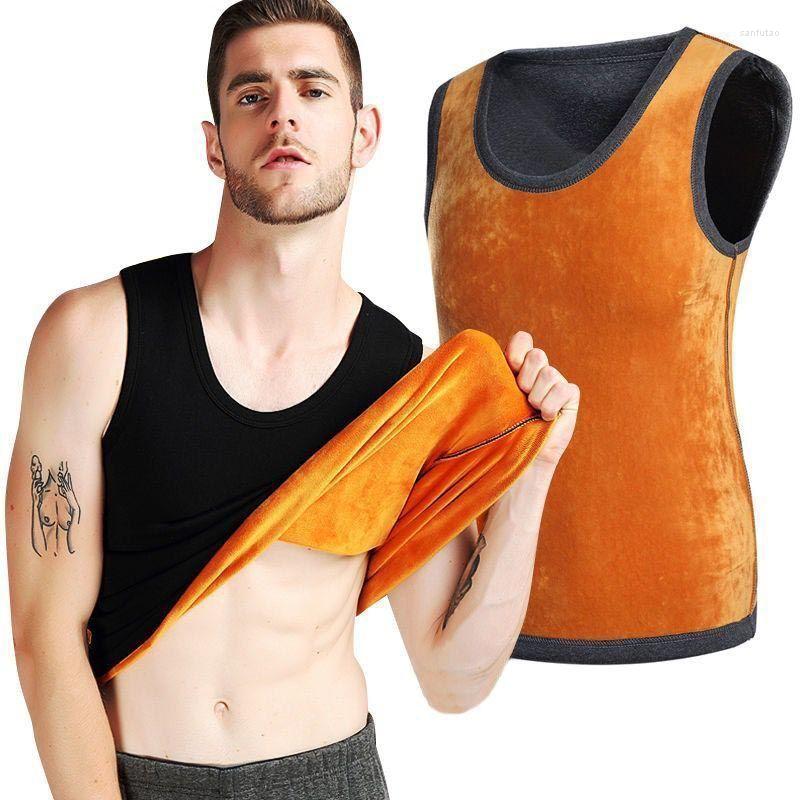 Men's Tank Tops Men's Thermal Shirt Heat Vest Underwear Men Thick Warm Slim Autumn Winter Termica Comfortable Tutku, 1pc black 
Men's Tank Tops Men's Thermal Shirt Heat Vest Underwear Men Thick Warm Slim Autumn Winter Termica Comfortable Tutku, 1pc black