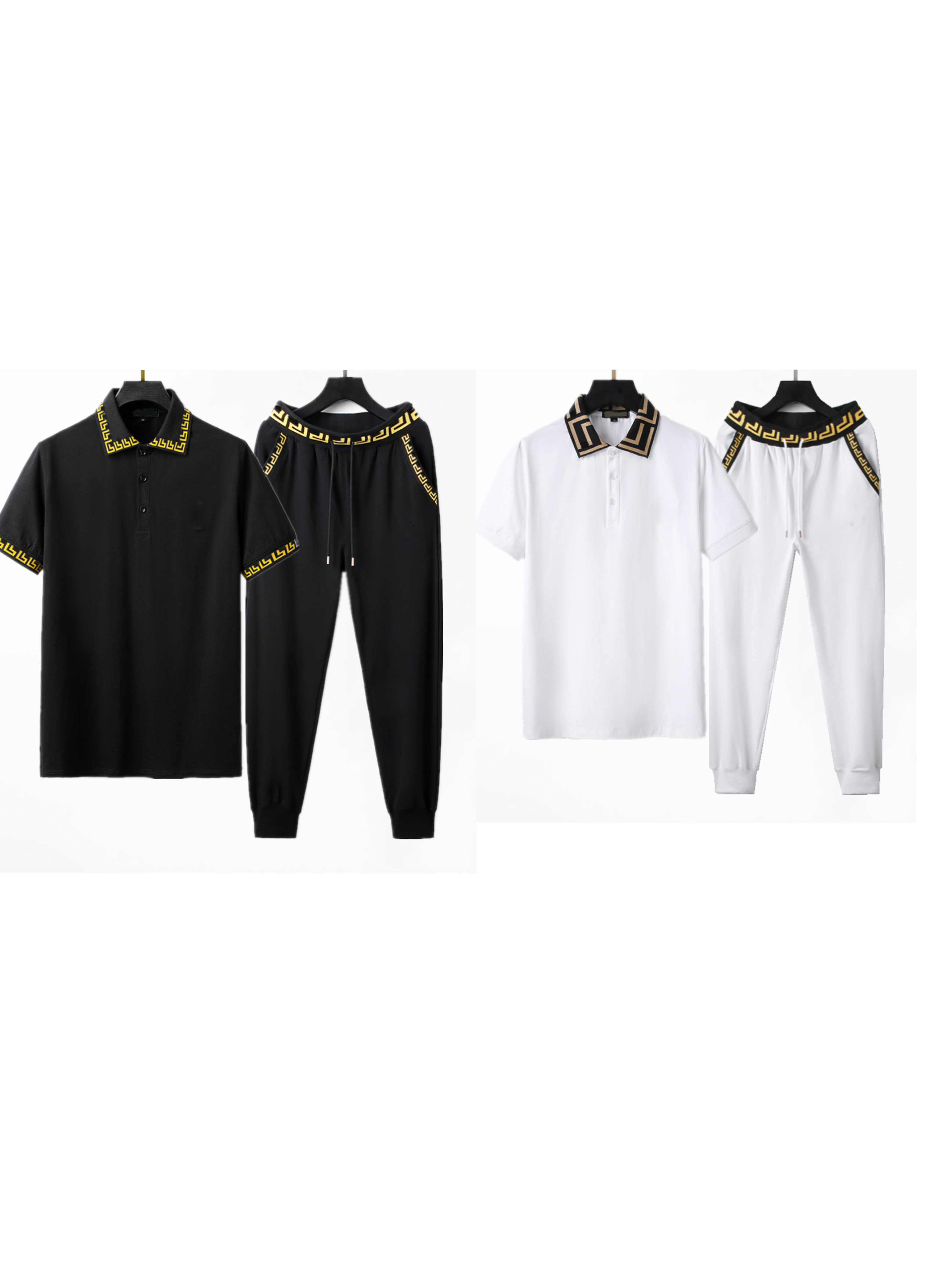 Men's Tracksuits suit men's designer slim lapel casual T-shirt fashion stripe pattern cotton brand spring and summer casual men's M-3XL
Men's Tracksuits suit men's designer slim lapel casual T-shirt fashion stripe pattern cotton brand spring and summer casual men's M-3XL