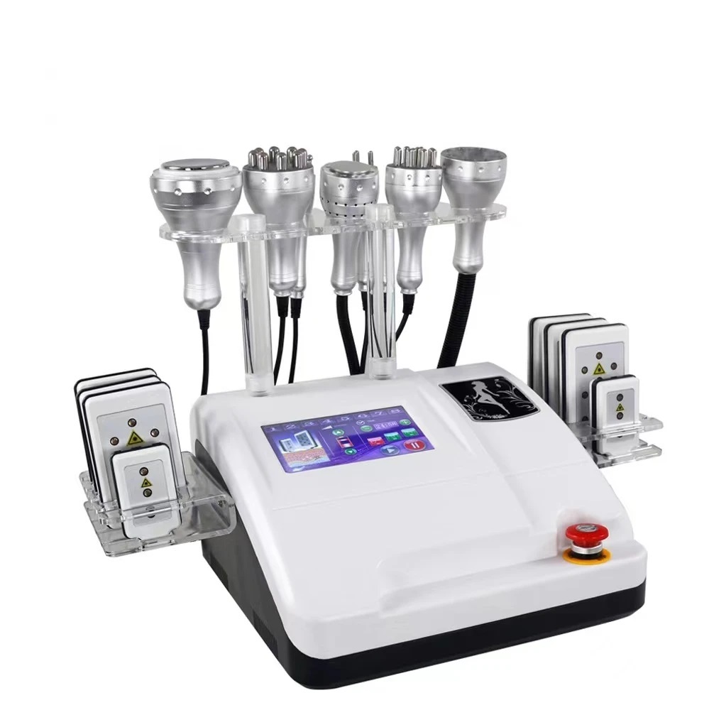 High-quality 8 in 1 slimming Ultrasonic cavitation 40K vacuum lipolaser body weightloss RF Radio Frequency face lifting beauty machine
High-quality 8 in 1 slimming Ultrasonic cavitation 40K vacuum lipolaser body weightloss RF Radio Frequency face lifting beauty machine
