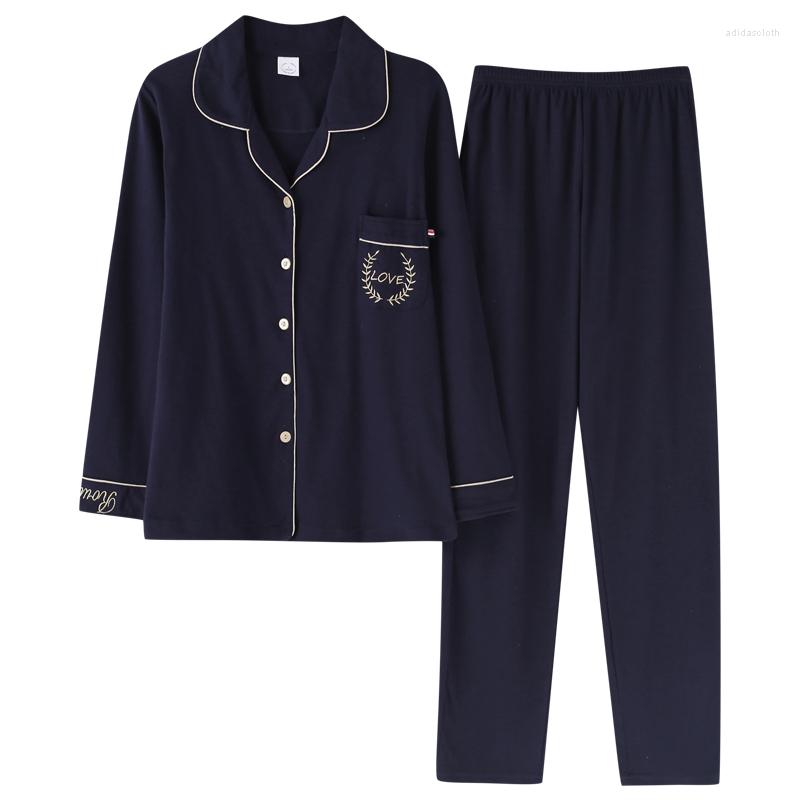 Women's Sleepwear Autumn Pajamas For Women Pajama Set Knitted Cotton Pijama Mujer Long Sleeve Loose Leisure Pyjama Suit Homewear, Rlm411b
Women's Sleepwear Autumn Pajamas For Women Pajama Set Knitted Cotton Pijama Mujer Long Sleeve Loose Leisure Pyjama Suit Homewear, Rlm411b