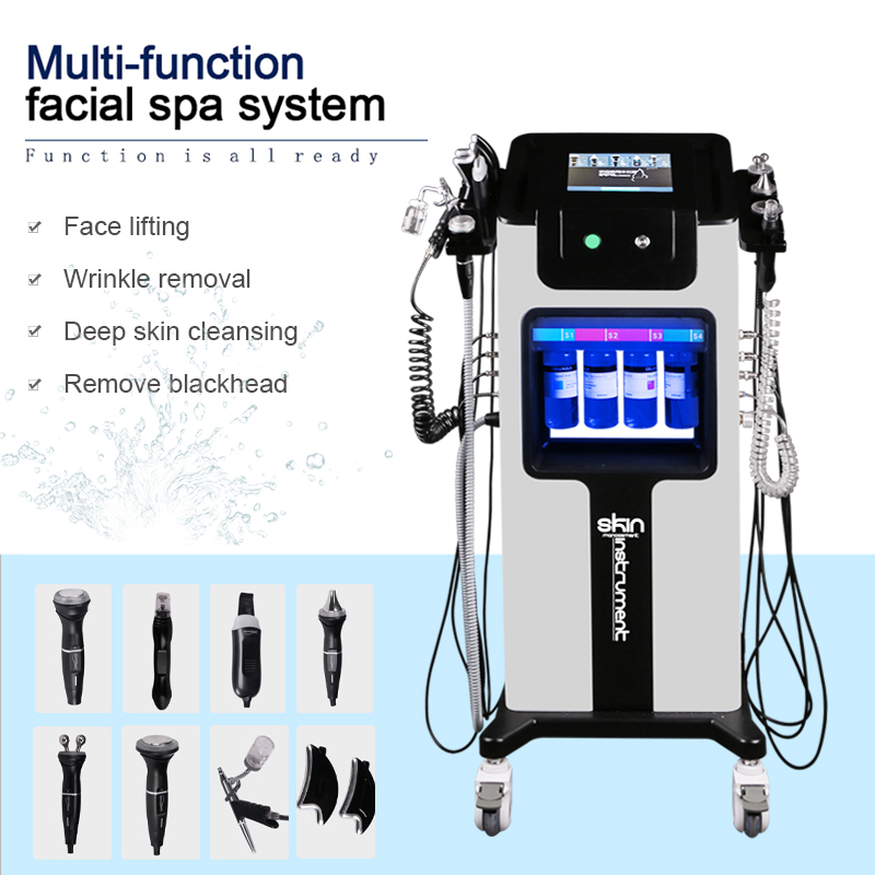 13in1 Pure Water Dermabrasion Oxygen RF Ultrasound Hydrodermabrasion Oxygen Jet Facial Machine with PDT for Spa Salon 
13in1 Pure Water Dermabrasion Oxygen RF Ultrasound Hydrodermabrasion Oxygen Jet Facial Machine with PDT for Spa Salon