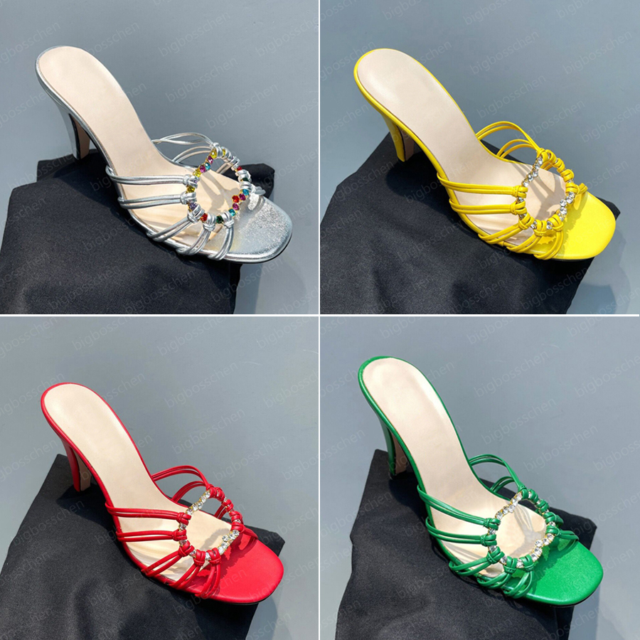 Designer slippers ladies high heels fashion rhinestone buckle thin strap leather 9cm outdoor sexy cocktail party banquet vacation beach sandals 35-41 with box, Red
Designer slippers ladies high heels fashion rhinestone buckle thin strap leather 9cm outdoor sexy cocktail party banquet vacation beach sandals 35-41 with box, Red
