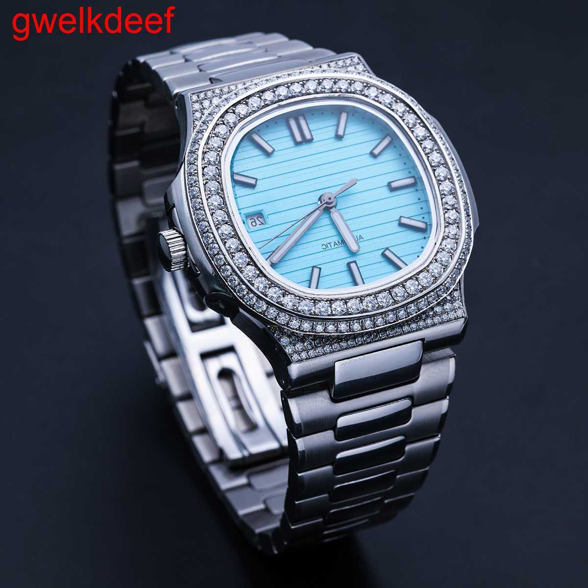 Wristwatches Luxury Custom Bling Iced Out Watches White Gold Plated Moiss anite Diamond Watchess 5A high quality replication Mechanical QAMY, As shown
Wristwatches Luxury Custom Bling Iced Out Watches White Gold Plated Moiss anite Diamond Watchess 5A high quality replication Mechanical QAMY, As shown