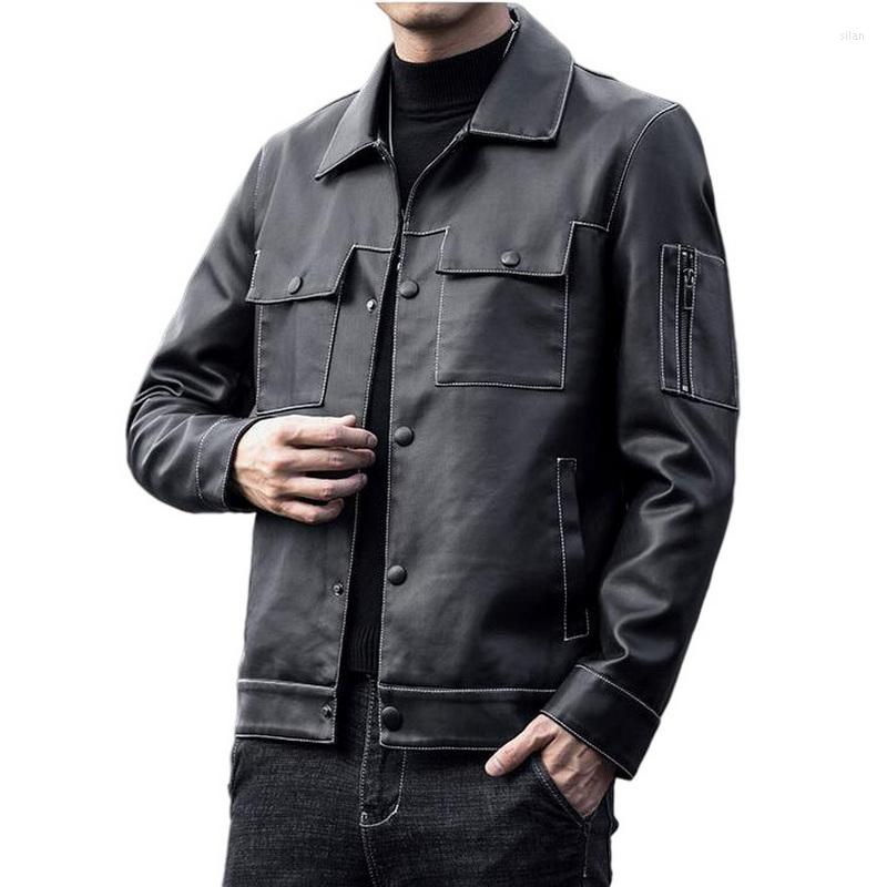 Men's Fur Motorcycle Fashion Leather Jacket Brand Men's Designer Punk Wind Oblique Zipper Design Coat M-5XL, 8806 black
Men's Fur Motorcycle Fashion Leather Jacket Brand Men's Designer Punk Wind Oblique Zipper Design Coat M-5XL, 8806 black