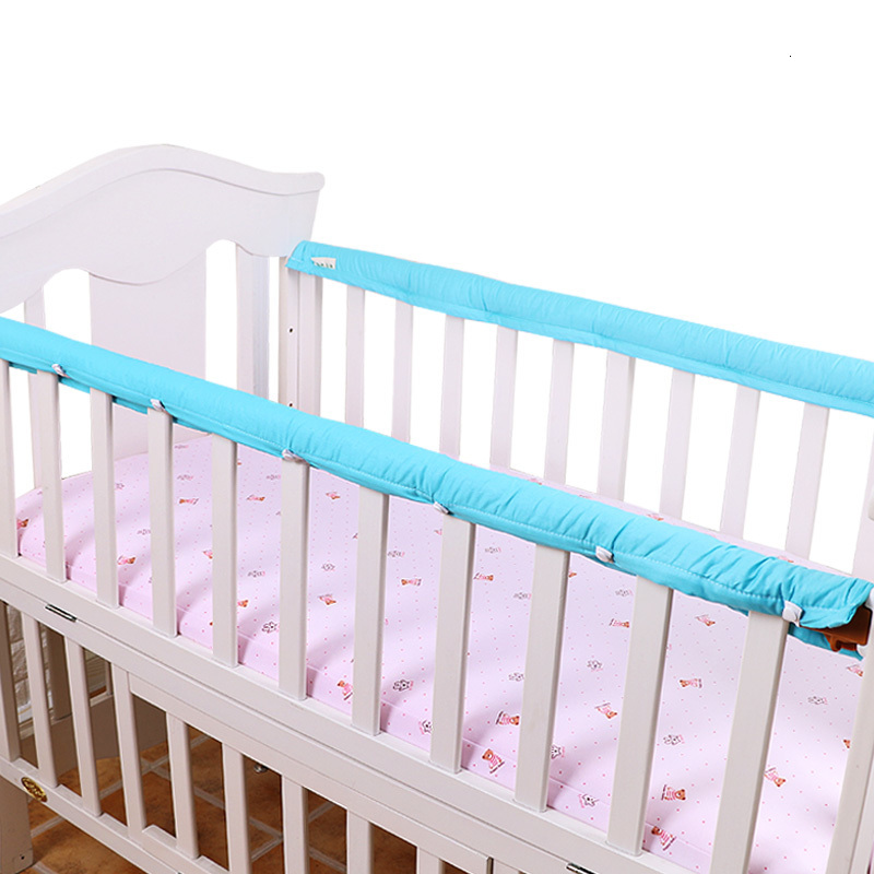 Bedding Sets 1 Pair Strip Breathable Crib Guardrails' Protector 5 Colors Cot Bar For born Toddler Safety 230216, Metallic
Bedding Sets 1 Pair Strip Breathable Crib Guardrails' Protector 5 Colors Cot Bar For born Toddler Safety 230216, Metallic