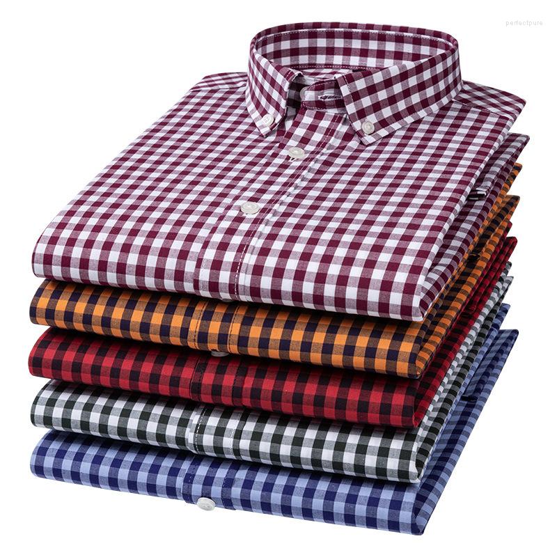 Men's Casual Shirts 2023 Cotton Small Plaid Shirt Gingham Grid Micro Elastic Spring And Autumn Long Sleeve Youth Men Clothing
Men's Casual Shirts 2023 Cotton Small Plaid Shirt Gingham Grid Micro Elastic Spring And Autumn Long Sleeve Youth Men Clothing