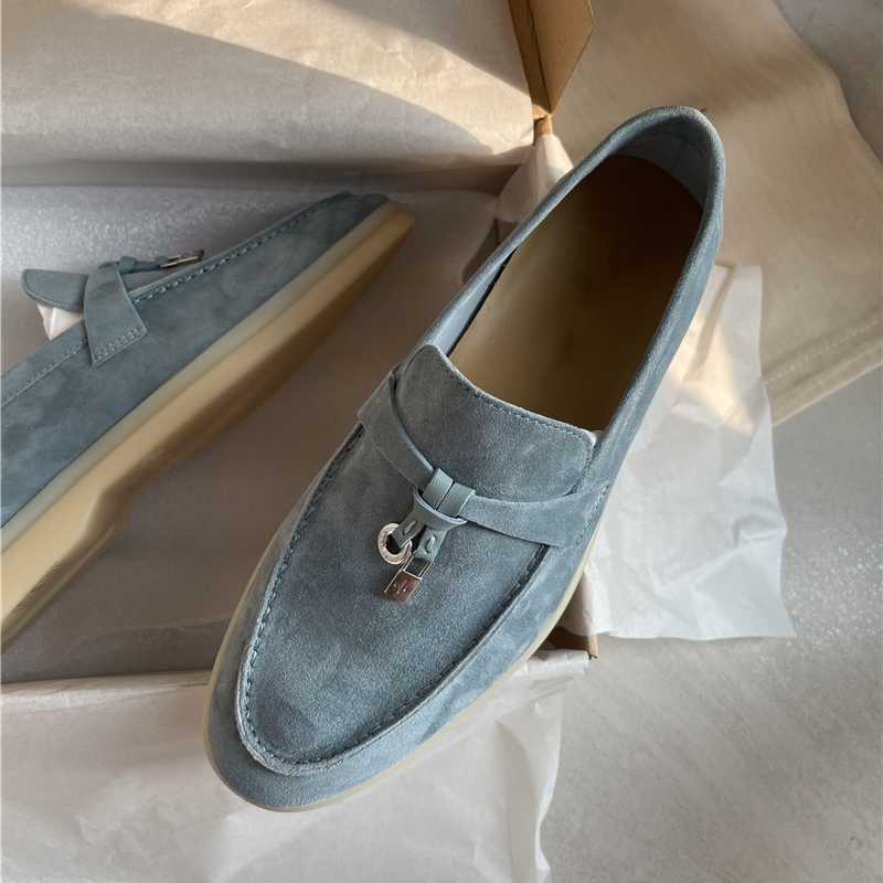Italy Designer Shoes Loropiana 2023 New Lofo Shoes Women's British Style One-footed Lovers' Lazy Shoes Driving Single Shoes, Wathet
Italy Designer Shoes Loropiana 2023 New Lofo Shoes Women's British Style One-footed Lovers' Lazy Shoes Driving Single Shoes, Wathet