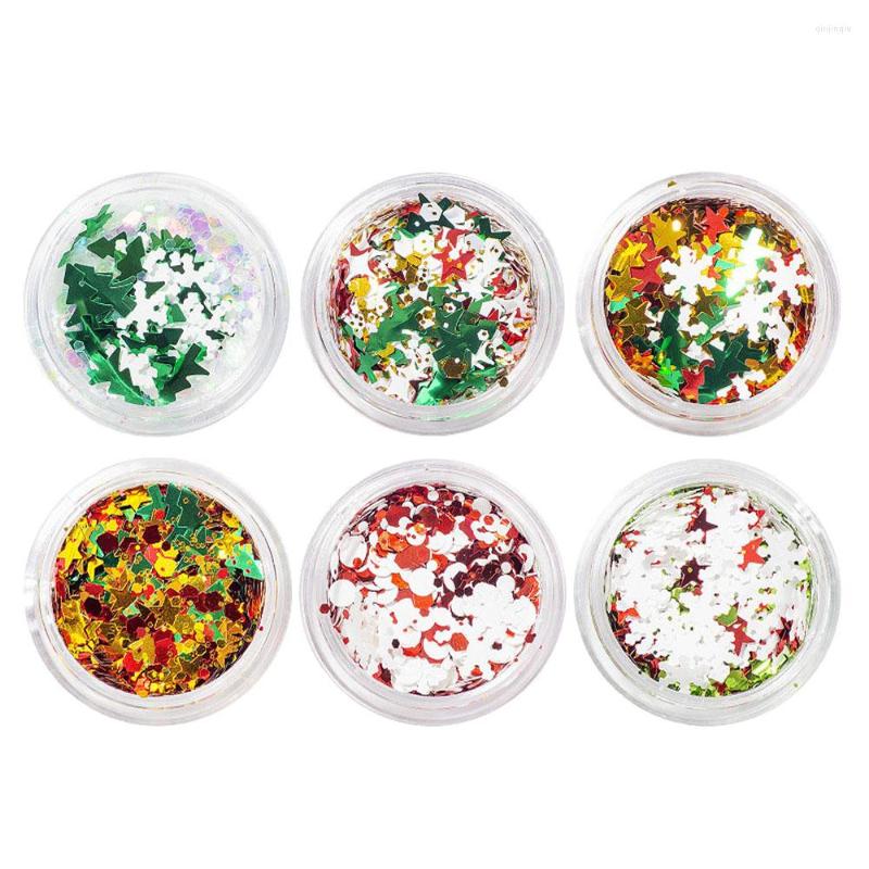 Nail Glitter 6Jars/Set Winter Christmas Sequins Laser Mixed Star Tree Snowflakes DIY Flakes Art Polish Slider Tr#50
Nail Glitter 6Jars/Set Winter Christmas Sequins Laser Mixed Star Tree Snowflakes DIY Flakes Art Polish Slider Tr#50