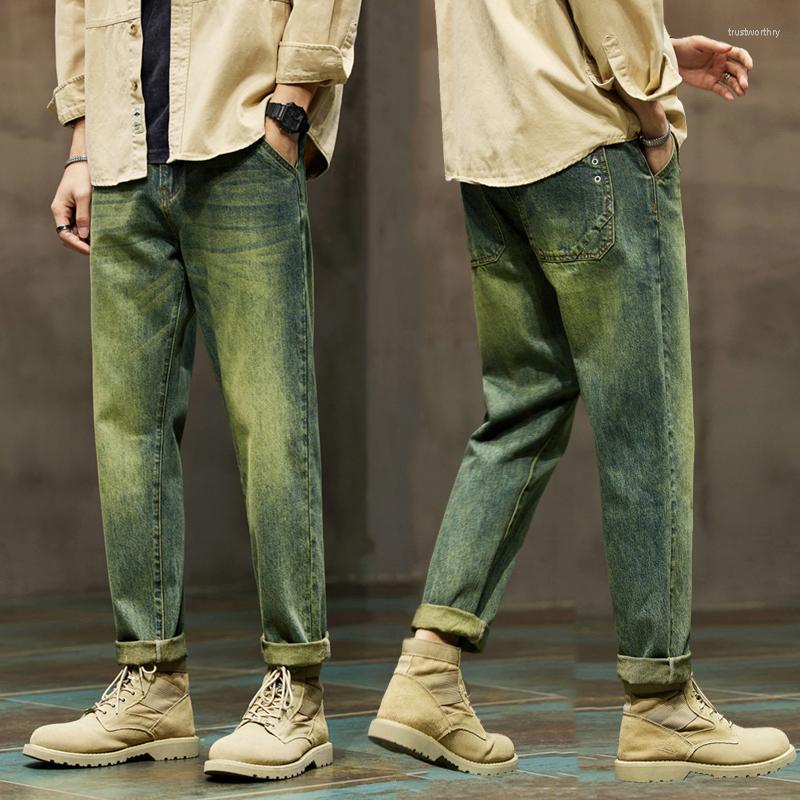 Men's Jeans Loose Fit Baggy Pants Wide Leg Retro Blue Hip Hop Streetwear Man Harem Vintage Men's Clothing Trendy Korean Style, Qinggulan
Men's Jeans Loose Fit Baggy Pants Wide Leg Retro Blue Hip Hop Streetwear Man Harem Vintage Men's Clothing Trendy Korean Style, Qinggulan