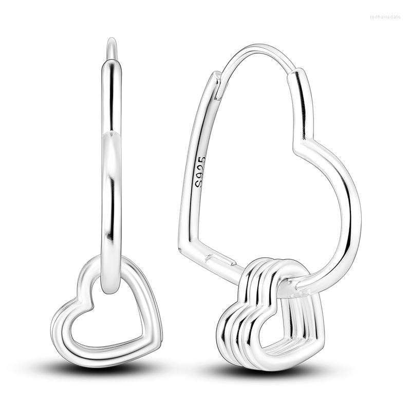 Hoop Earrings Asymmetrical Heart Double Charm For Women Teens Silver Color Luxury Jewelry Birthday Gift Girl
Hoop Earrings Asymmetrical Heart Double Charm For Women Teens Silver Color Luxury Jewelry Birthday Gift Girl